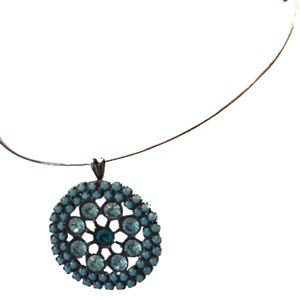 🌟💙Transformative Blue Choker Necklace – Unleash Your Inner Fashionista! 💙🌟